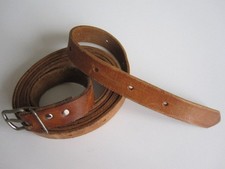 Lederriemen mit Schnalle, 1,80 m Länge