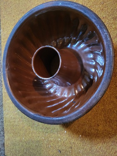 Keramik gugelhupfform braun - gugelhupfform,