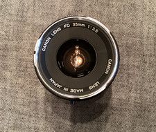 Canon Lens FD 35mm 1:3,5