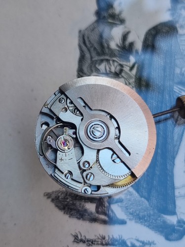 Automatik werk mit zifferblatt - werk,