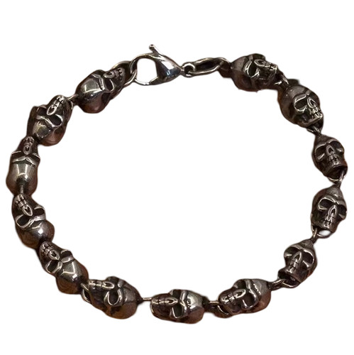 Totenkopf armband aus - totenkopf,