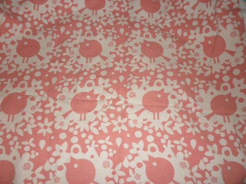 Ddr babydecke rosa weiss 55m - ddr,