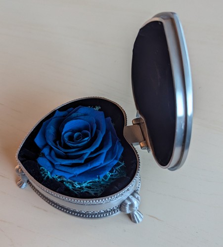 Herz rosenbox rosenherz ewige - herz,