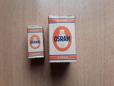 OSRAM altes Modell Tropfen Birne 25W E27 matt/ Mini Birne E14 klar Retro