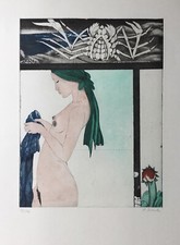 Helga Jahnke Radierung