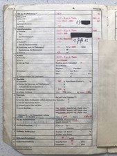 NSU Fiat 600 629 ccm 19 PS 1955 Fahrzeugbrief Fahrzeug Brief Papiere Dokumente