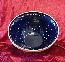 Alt Bürgeler Blau-weiß Keramik,  Große Schüssel h=12cm, d=27cm