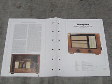 Schaltplan für Röhrenradio Ritter von Lumophon WD326 von 1936 Rundfunkmuseum