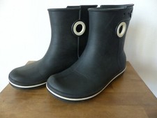 ★ CROCS Jaunt Short ★ Kinder Unisex Stiefel Crosslite schwarz ★ Gr. W5 = 34, 35