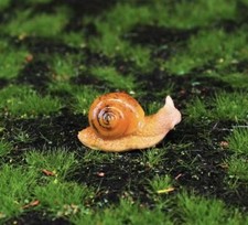 Niedliche Schnecke Tier Garten Landschaft Miniatur Figuren Harz Deco DIY