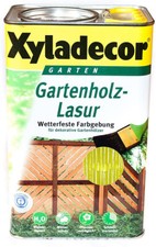 XYLADECOR GARTENHOLZ-LASUR - 0.75 LTR Holzlasur Holzpflege Holzschutz Außen