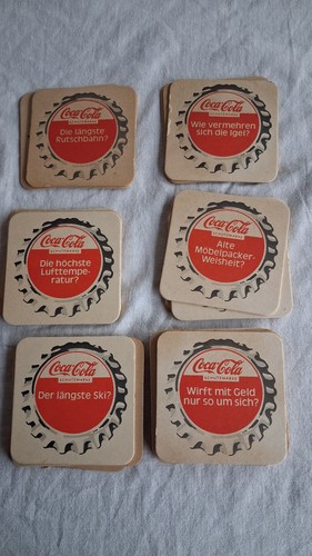 Bierdeckel coca cola - bierdeckel,