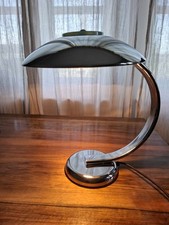 Schreibtischlampe Vintage "Bauhaus" Metall Halogen