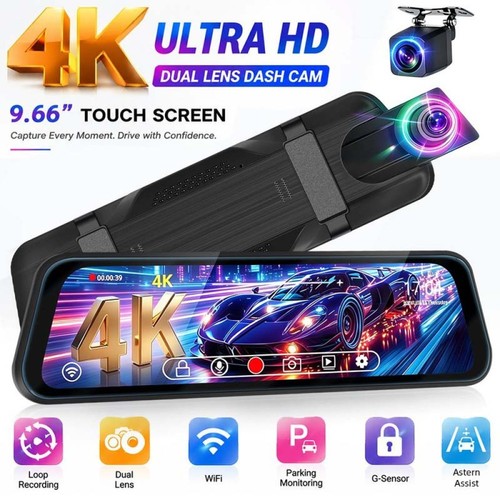 Dashcam duallens - 9.66'',