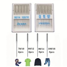 20 sewing machine needles