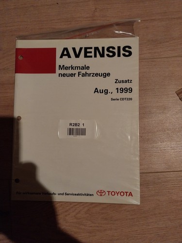 Toyota avensis cdt220 merkmale - toyota,
