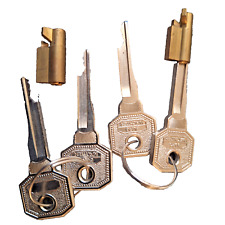 10xgleichschließende Schlüssellochsperrer für Möbelschlösser, Sicherung Schrank