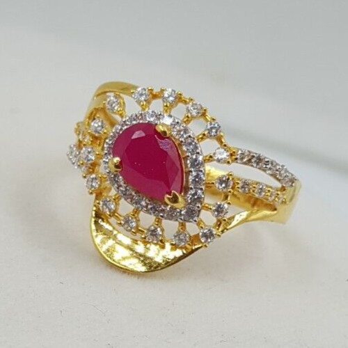 22k gold ring - gold, echt