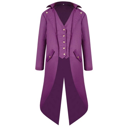 Mittelalter jacke herren lila - jacke,