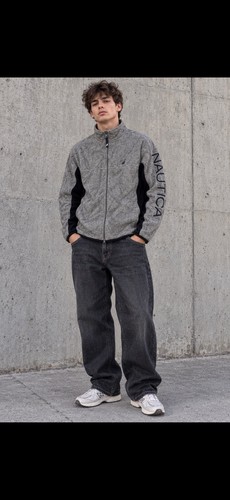 Nautica fleecejacke grau - fleecejacke,
