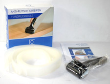 Anti Rutsch Streifen 17er Set für  Dusche, Treppe etc. + Andrückrolle Restposten