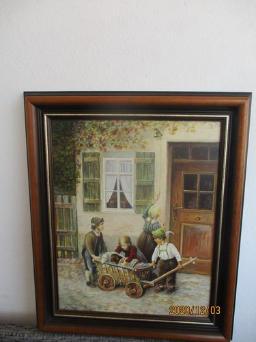 ölgemälde signiert von - Ölgemälde, r