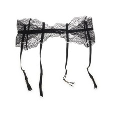 Strumpfhalter, Damen, Schwarz