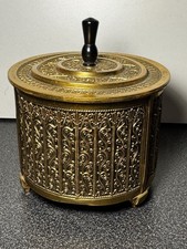 Erhard & Söhne Schwäbisch Gmünd Dose mit Deckel - antik