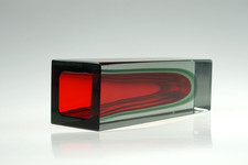 Murano Glas  Block Vase Design