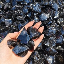 Glasbruch Dekosteine Schwarz