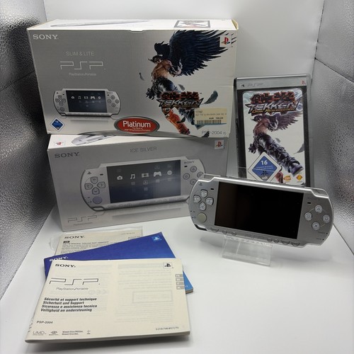 Sony psp 2004 ice silver - sony, psp-2004