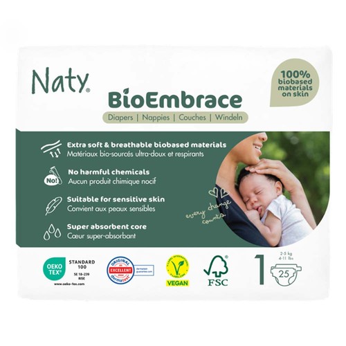Bioembrace windel 2 5kg - windel, 2-5kg