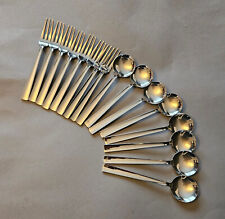 16 Teile vintage WMF Spaghetti Besteck CombiNation Ole Palsby Cromargan