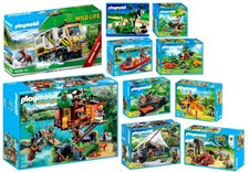 PLAYMOBIL WILD LIFE Safari Wildpark Zoo Tiere WWF Afrika Wildtiere Geschenk Set