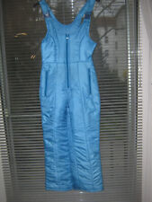 Skilatzhose Skihose Schneehose Gr.38 Nylon Latzhose Glanznylon Hose Vintage