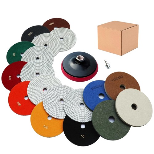 Diamant schleifpad 150mm klett - 150mm,