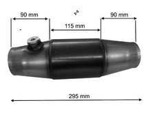 200 Zeller Sportkat Katalysator EURO 3/4  bis 4000cm³ kompatibel mit  GOLF 5r 32