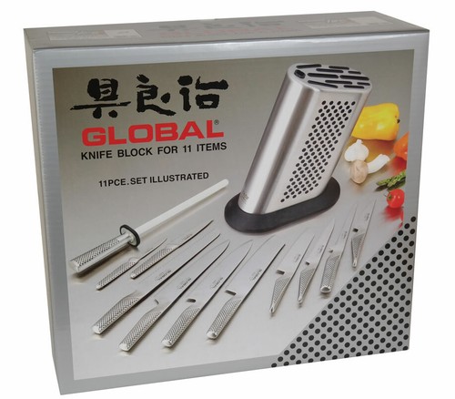 Global kochmesser 11er set mit - global,