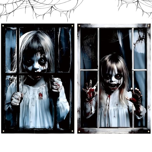 Halloween fensterbilder horror - halloween,