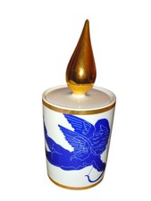 ARZBERG  Dose BLAU WEISS Putto