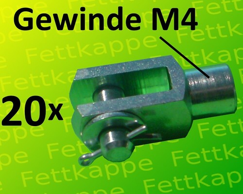 Gabelkopf 4x8 m4 mit - 4x8,