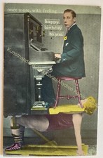 AK USA Scherzkarte Geburtstag