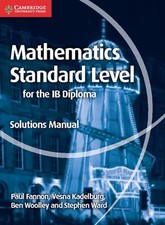 Mathematics for the IB Diploma