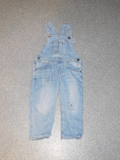 ZARA Latzhose Jeanslatzhose Jeans Hose Gr. 92 leicht gefüttert Thermo Thermohose