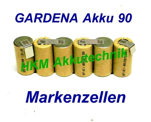 Gardena accu akku 2 - 7,2v, 2,4