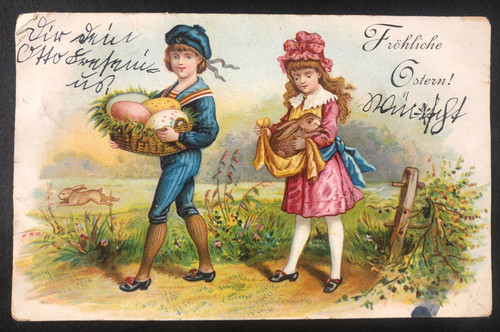 Fröhliche ostern junge - fröhliche,