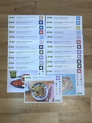 Hellofresh rezeptkarten 3 - 20,