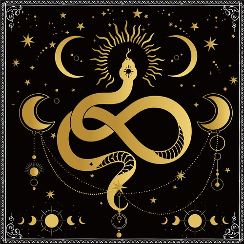 Tarot altartuch 45x45cm - altartuch,,