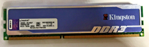 Kingston hyperx blu 4gb - kingston, blu.