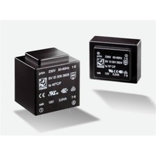 Print-Transformator  1x 6V  1x